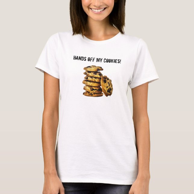 Hände weg von meinen Plätzchen T-Shirt (Vorderseite)