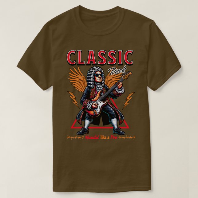 Händel Classic Rock T-Shirt (Design vorne)