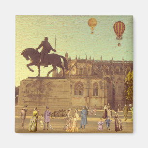 Handel de Maio em Batalha (Portugal) Magnet
