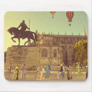 Handel de Maio em Batalha (Portugal) Mousepad