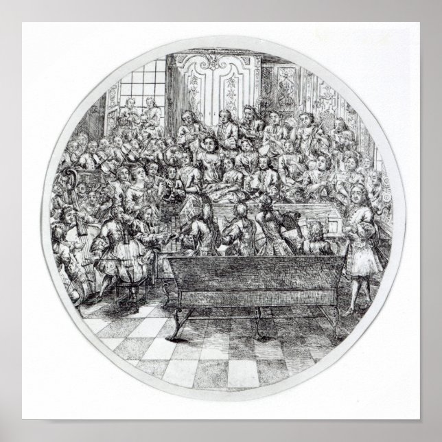 Händel, ein Oratorium, c.1740 Poster (Vorne)