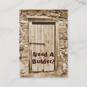 HANDEL, GEBÄUDE VISITENKARTE