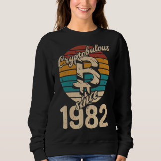 Handel Kryptowährung Millionär Kryptobulous Si Sweatshirt