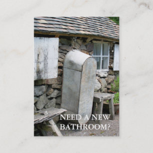 HANDEL. NEUE BADEZIMMER VISITENKARTE