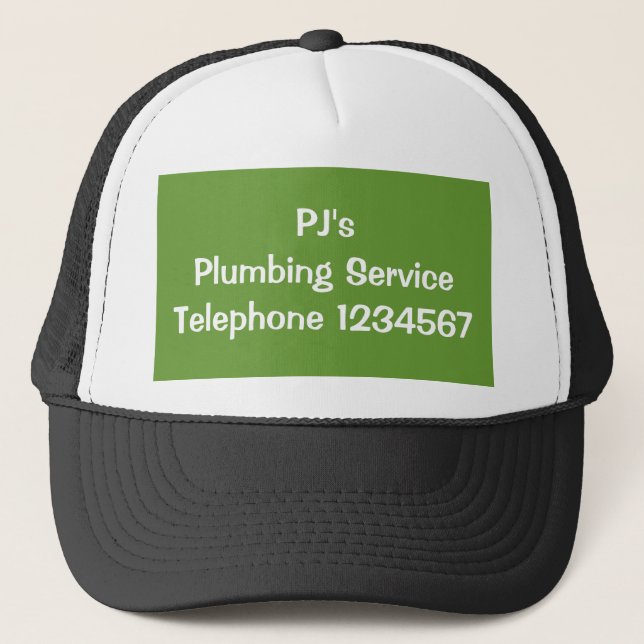 HANDEL - PLUMBERN TRUCKERKAPPE (Vorderseite)