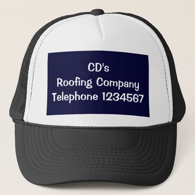 HANDEL, ROOFING TRUCKERKAPPE (Vorderseite)
