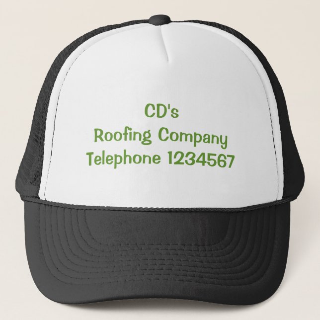 HANDEL, ROOFING TRUCKERKAPPE (Vorderseite)