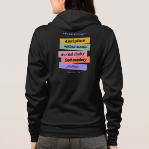 Handelsdesign Erinnerung Motivation Hoodie