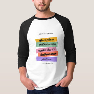 Handelsdesign Erinnerung Motivation T-Shirt