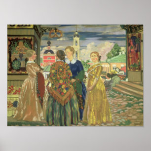 Handelsfrauen Poster