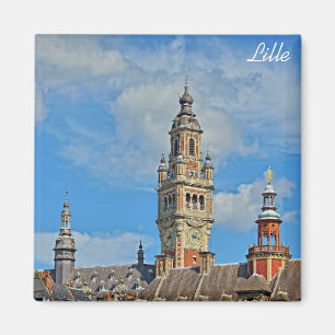 Handelskammer der Stadt Lille, Frankreich Magnet