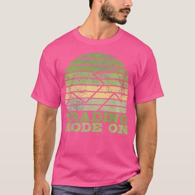 Handelsmodus am Börseninvestitionstag T-Shirt (Vorderseite)