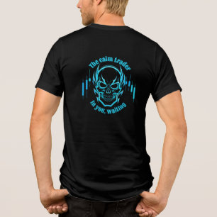 Handelsmotivation Schädel Ruhiger Händler Tri-Blend Shirt