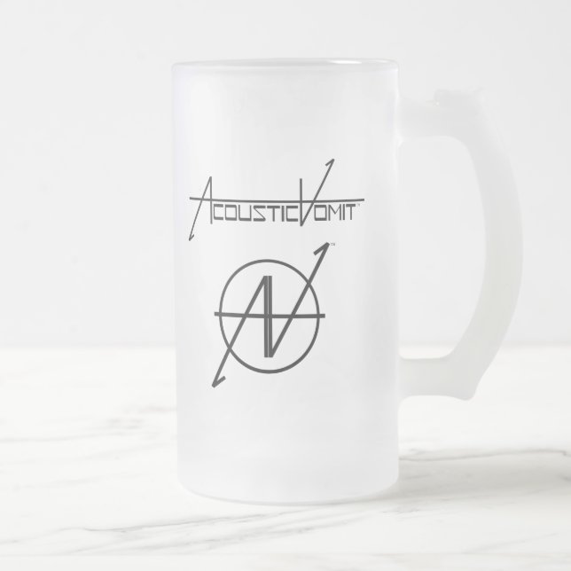 Handelsnamen-u. -logo-mattierte Tasse (Rechts)