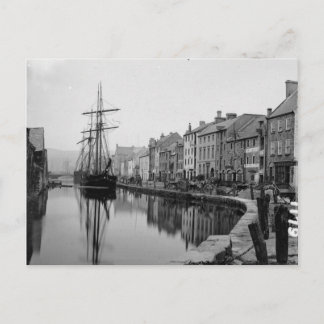 Handelsschiffe, Newry Irland, Vintage Postkarte