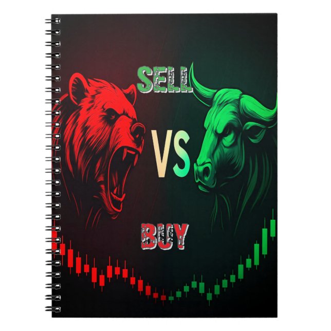 Handelsstrategie: Trader's Daily Notebook Notizblock (Vorderseite)