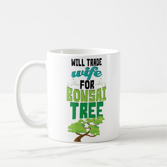 Handelt Ehefrau für Kaffeetasse (Links)