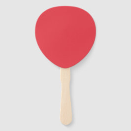 Handfan in Form von Petalen - Tomatenrot (Custom) Fächer