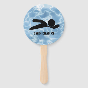 Handfans für das Schwimmen Fächer