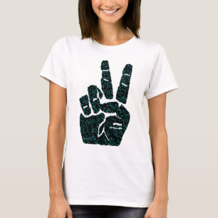 Handfriedenszeichen T-Shirt