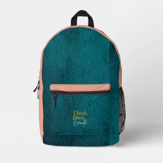 Handgearbeitete Carryalls Bedruckter Rucksack