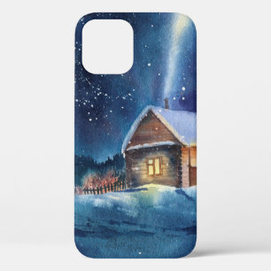 Handgearbeitete Winterlandschaft Case-Mate iPhone Hülle
