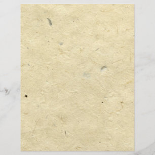 Handgearbeitetes Faserpapier Flyer