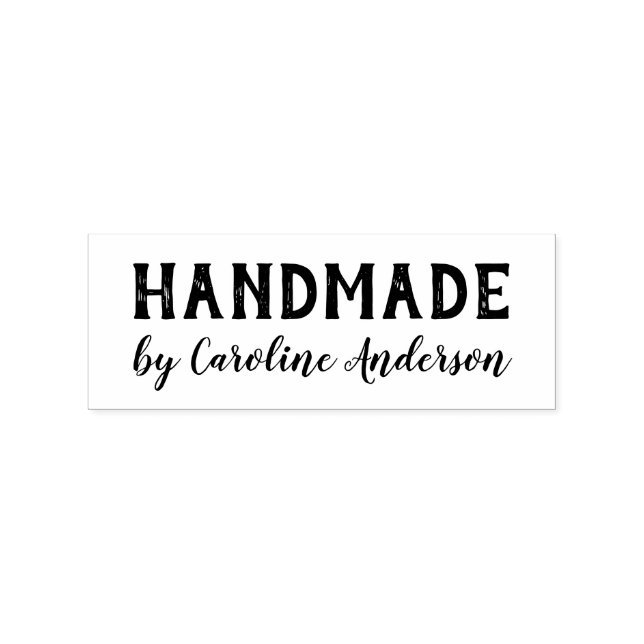 Handgefertigt aus individuelle Name Gummistempel (Prägung)