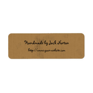 Handgefertigt aus - Kartondesign
