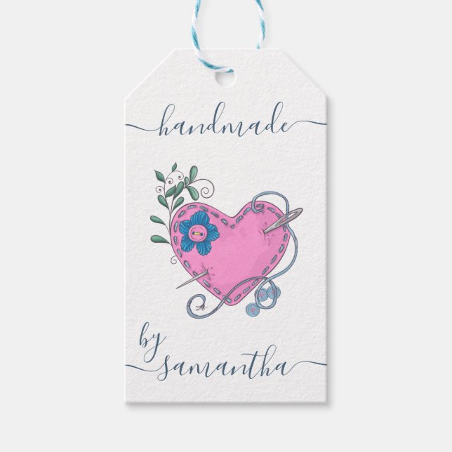 Handgefertigt durch Individuelle Name mit Vorsorge Geschenkanhänger (Vorderseite)