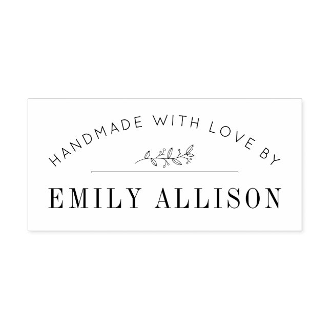 handgefertigt, elegant, essbar permastempel (Design)