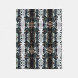 Handgefertigt Fleecedecke