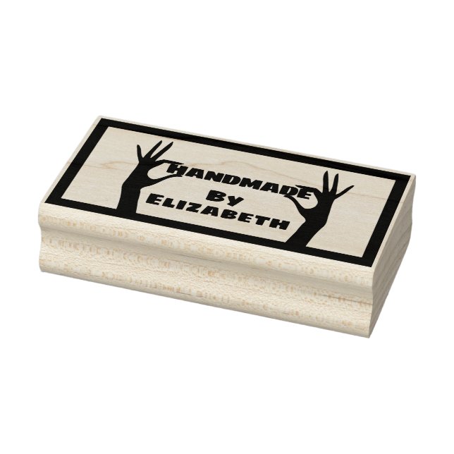 Handgefertigt Gummistempel (Stempel)