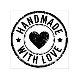 Handgefertigt mit Liebe bedrückte selbstfarbige Br Permastempel