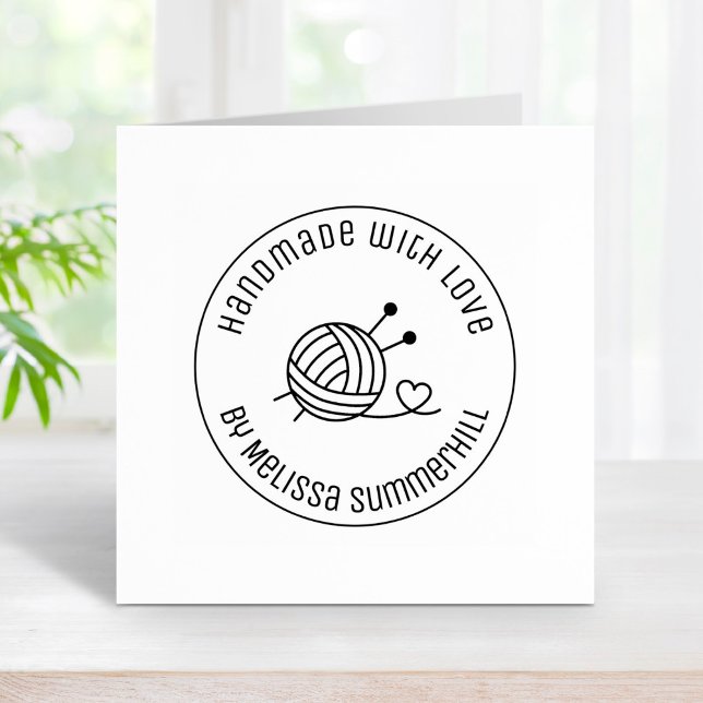 Handgefertigte Ball aus Spinngarn mit Liebe 2 Gummistempel (Von Creator hochgeladen)