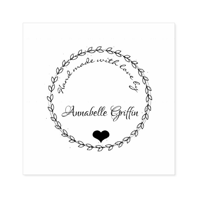 Handgefertigte Briefmarke aus Kautschuk Gummistempel (Prägung)