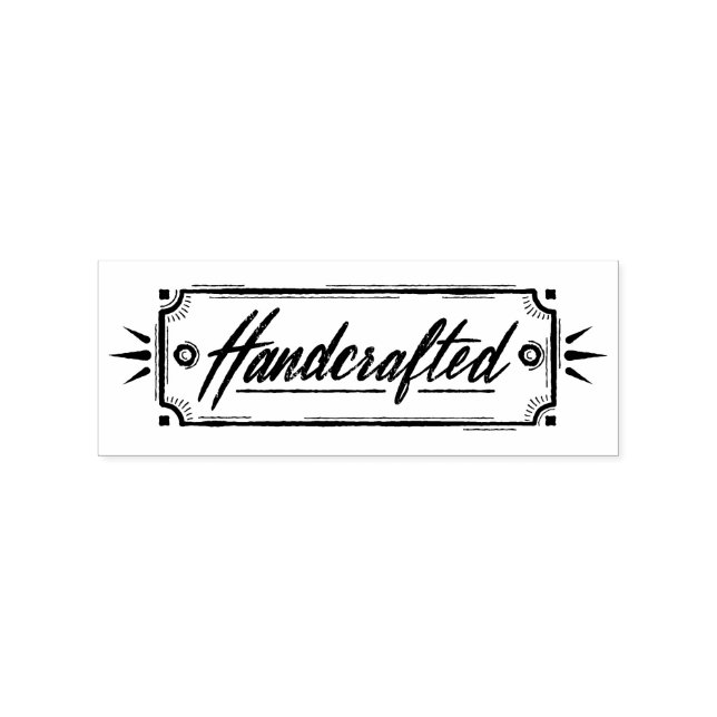Handgefertigte Briefmarke aus Labelkautschuk Gummistempel (Prägung)