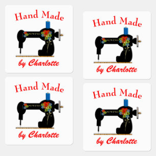 Handgefertigte Dressmakers Personalisiert Labels Etiketten