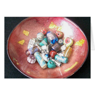 Handgefertigte Glasperlen