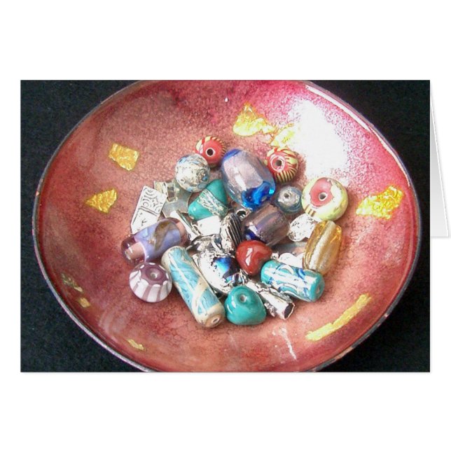 Handgefertigte Glasperlen (Vorderseite (Horizontal))