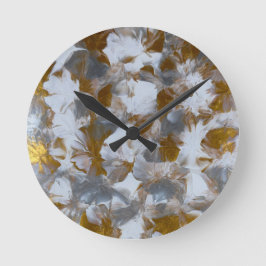 handgefertigte Kunstwerke Runde Wanduhr