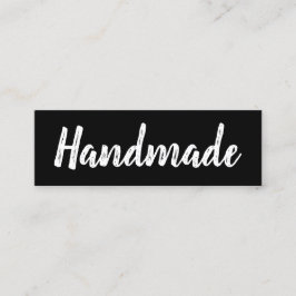 Handgefertigte minimalistische, moderne, einfache  mini visitenkarte