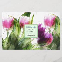 Handgefertigte Seifenspulpapier für Wasserfarben