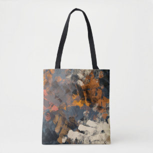 Handgefertigte surreale abstrakte Muster. Moderne Tasche