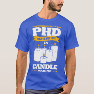 Handgefertigte Wax Candles Candle Lover Geschenk m T-Shirt