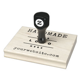 Handgefertigte Webseite Ihr Firmenlogo Benutzerdef Gummistempel