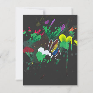 Handgefertigtes Kunstwerk - Schmetterlingsblüte Ankündigung
