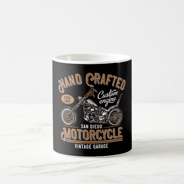 Handgefertigtes Motorrad Kaffeetasse (Von Creator hochgeladen)