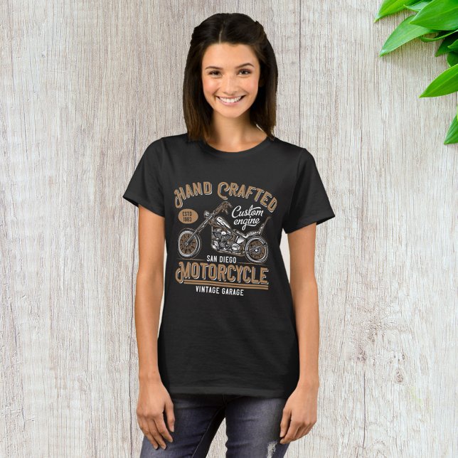 Handgefertigtes Motorrad T-Shirt (Von Creator hochgeladen)