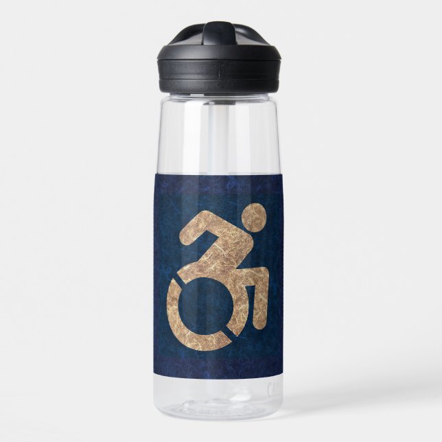 Handgekleidet Trinkflasche (Vorne)